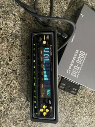 Vintage Pioneer Deq - 9200 Equalizer Dsp Deq9200 Or Not