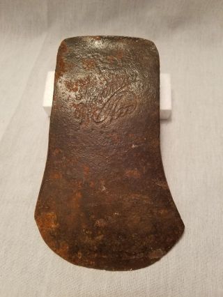 Vintage Axe Marked - The Woodman Axe A Woodman Embossed Over Top - See Photos -