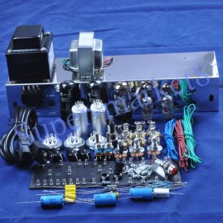 Fenders 5e3 Deluxe Guitar Tube Amp 6v6 Push Pull Kit & Chassis Diy