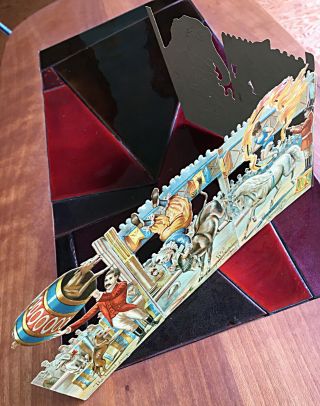 Raphael Tuck: Circus Scene No.  23,  Paper Doll Valentine,  Postcard,  Lordly Lionel